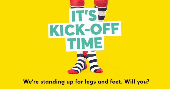 Kick off time - Legs Matter graphic