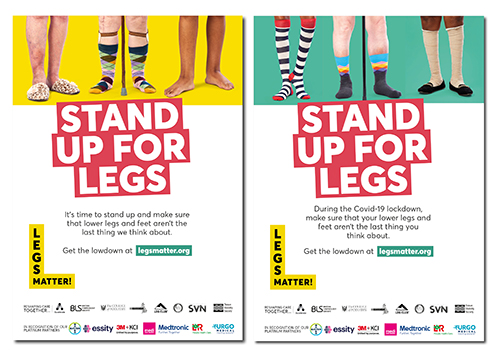 A4 Legs Matter posters