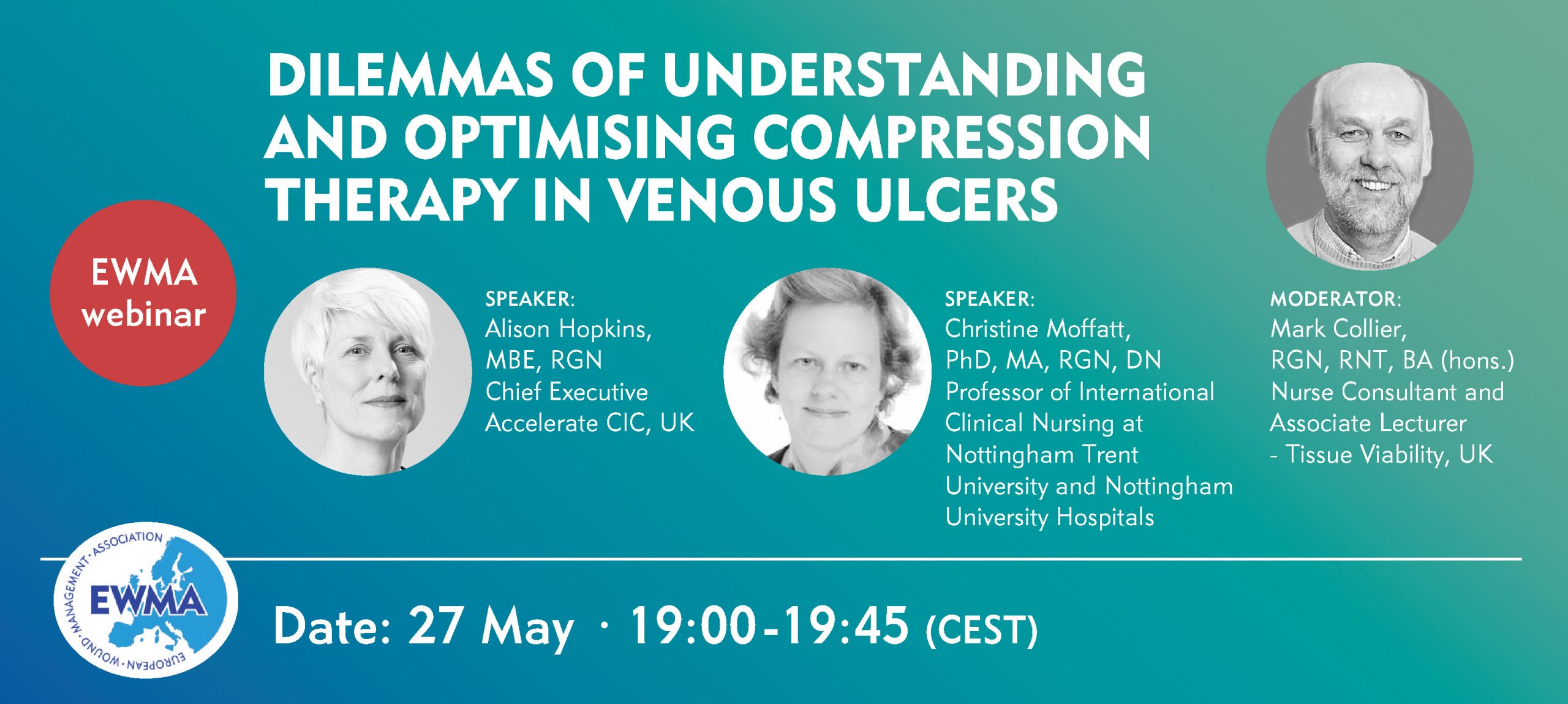 Optimising compression therapy in venous leg ulcers - EWMA Webinar